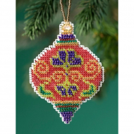 Набор для вышивания бисером MILL HILL Малиновая игрушка 6х8 см