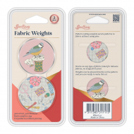 189269_Утяжелитель портновский для фиксации выкройки и кроя ткани "Птичка на катушке"