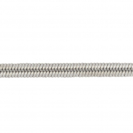 Цепь декоративная арт.TBY-SP 180 1/2 3х0,5мм цв.никель уп.10м