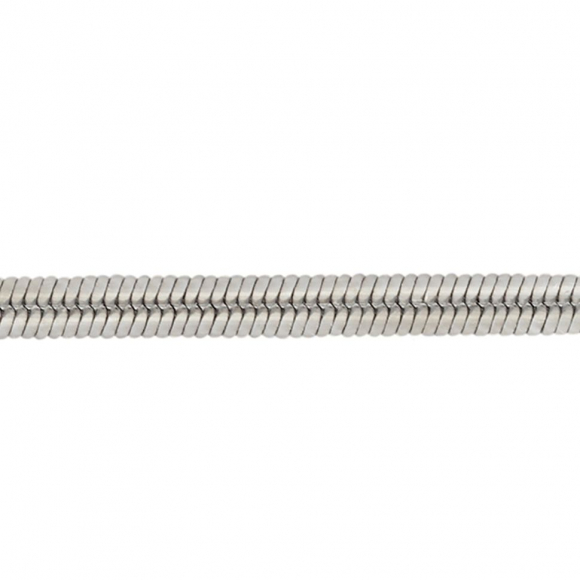 Цепь декоративная арт.TBY-SP 180 1/2 3х0,5мм цв.никель уп.10м