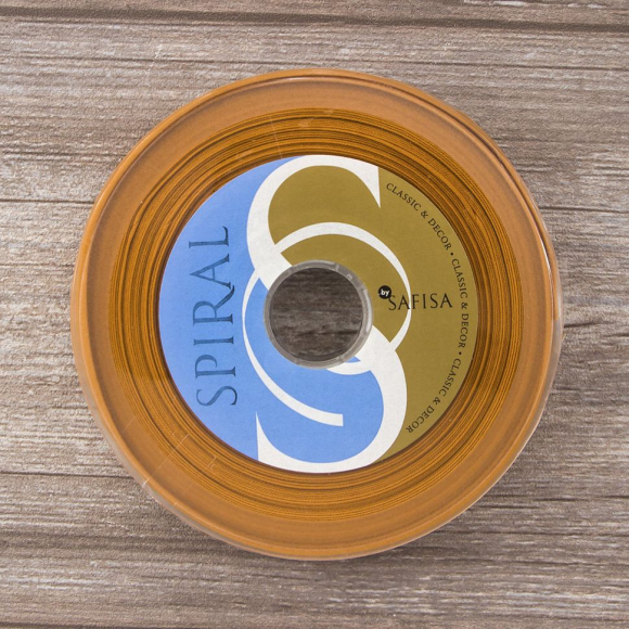 Косая бейка хлопок/полиэстер 20 мм, 25 м, цвет 110, рыжий