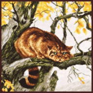 Набор для вышивания ПАЛИТРА арт.03.010 Рыжий охотник 27х26см