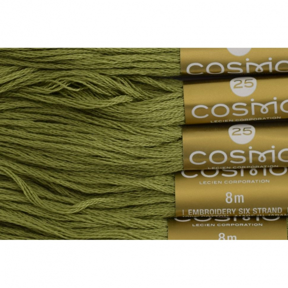 Мулине COSMO однотонный цвет 2012