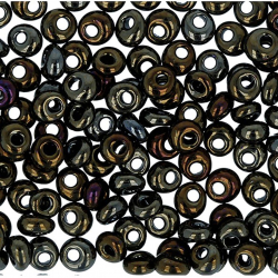 Бисер Япония "TOHO" MAGATAMA №2  3 мм 5 х 5 г №0083 т.бронзовый