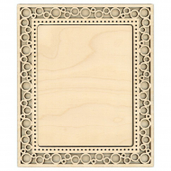 171053_Рамка ажурная КРУГИ большая