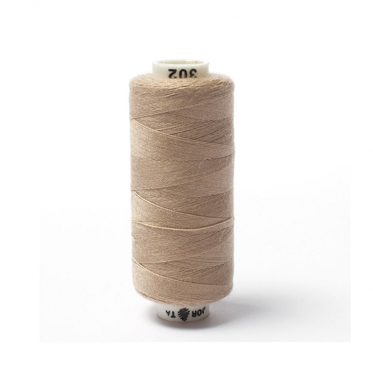 Нитки Dor Tak бытовые 40/2 полиэстер 366м цв.302 бежевый