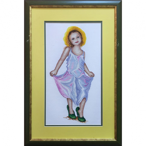 91325_Вышитая картина "Почти взрослая"