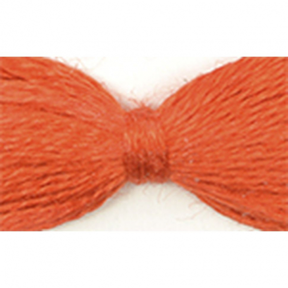 Нитки мулине цв.7410 т.оранжевый 12х10м С-Пб