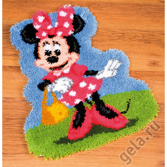 54337_Набор для вышивания коврика "Минни Маус" 54337_Набор для вышивания коврика "Минни Маус"