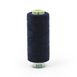 Нитки Dor Tak бытовые 40/2 полиэстер 366м цв.609 синий