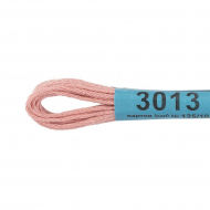 Нитки для вышивания Gamma мулине (0820-3070) 100% хлопок 24 x 8 м цв.3013 гр.розовый