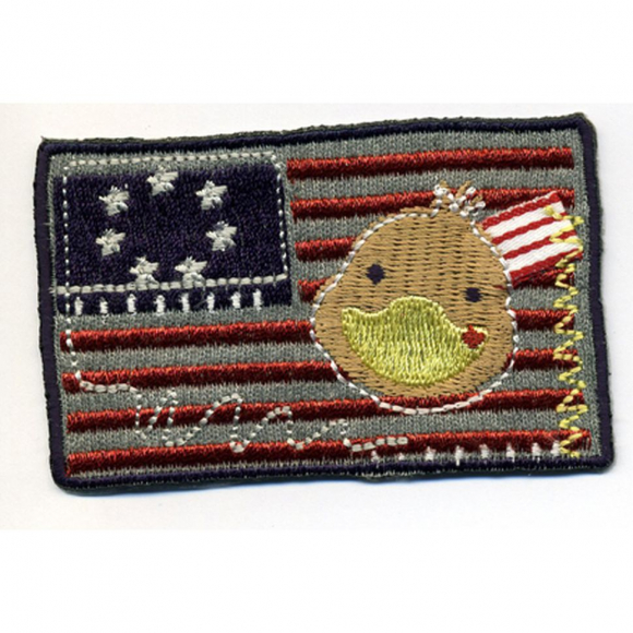 Термоаппликация HKM "Утенок на флаге"