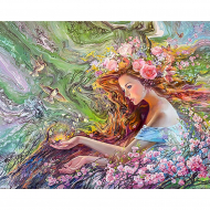 180209_Картина стразами "Весна. Возрождение"