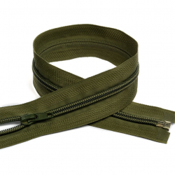 Молния MaxZipper пласт. спираль №5-N 60см цв.F327 оливковый уп.50шт