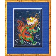 Набор для вышивания ВЫШИВАЛЬНАЯ МОЗАИКА арт. 034РЗ Год дракона 20х27. 5см