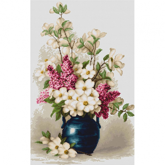 67736_Набор для вышивания "Cирень и жасмин"