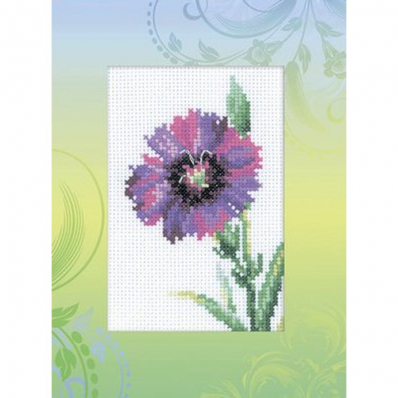 Набор для вышивания РТО арт.CH819 Гвоздика 8,5х13 см