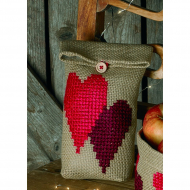 162523_Набор для вышивания мешочка "Сердечко" 162523_Набор для вышивания мешочка "Сердечко"