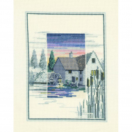 Набор для вышивания DERWENTWATER DESIGNS арт.TWL08 Water Mill 20х14 см