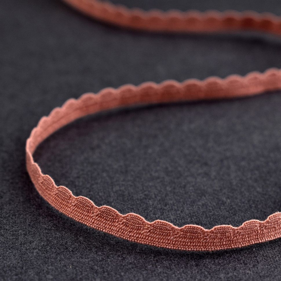 173871_Кант-тесьма, 8 мм, цвет холодно-розовый