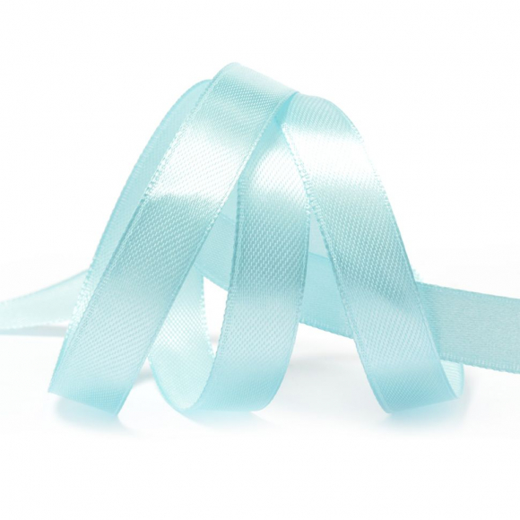 Лента атласная 12мм цв.3152 св.бирюзовый IDEAL уп.27,4 м