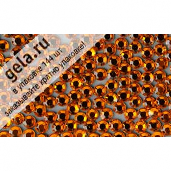 34763_Камни плоские с термоклеем 2028HF, ss 6, Sun M