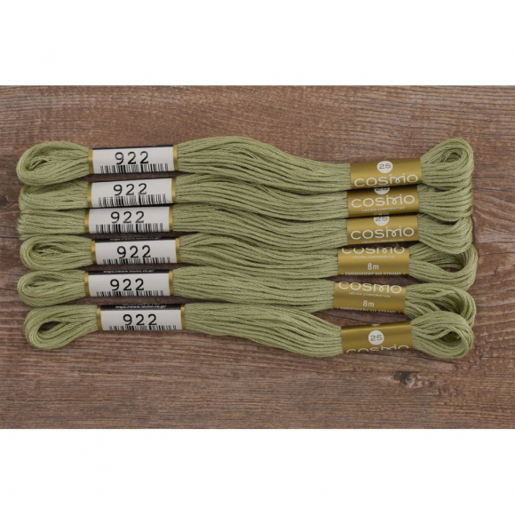 164664_Мулине COSMO однотонный цвет 922