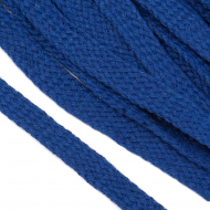 Шнур плоский х/б 15мм турецкое плетение цв.023 василёк уп.50 м