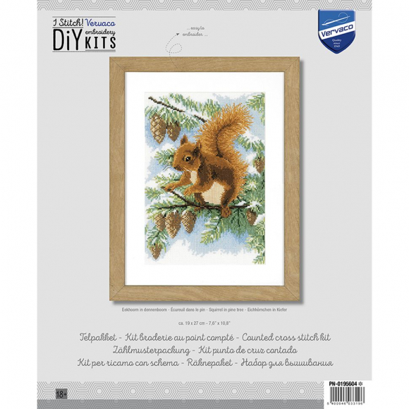 182412_Набор для вышивания "Белочка на дереве"