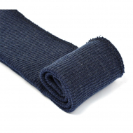 Подвяз 8х70 см 100% ПАН арт.ПРЦ-32/2 рапорт 2х2 плетение ластик цв. 877/2 т.джинсовый 5шт