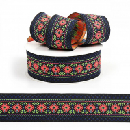 Лента (тесьма) жаккардовая арт.VB.35997V2 шир. 35мм уп.10м