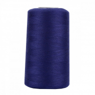 Нитки швейные 50/2 полиэстер 5000 ярд цв.261 синий MAX