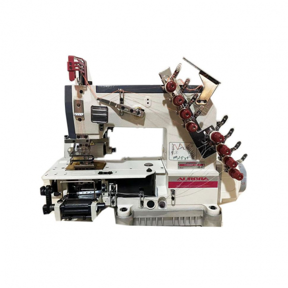 Многоигольная промышленная швейная машина (поясная машина) Aurora A-04095P-VWL-D (прямой привод)