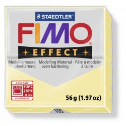 FIMO Effect полимерная глина, запекаемая в печке, уп. 56г цв.ваниль, арт.8020-105