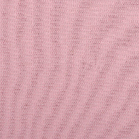 Ткань трикотаж Кулирка с лайкрой 175г опененд 100+100см розовое безе 13-2804 уп.10м
