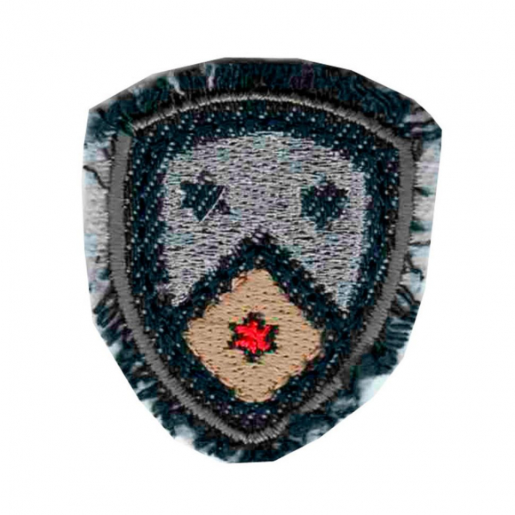 Термоаппликация HKM "Эмблема с бахромой"