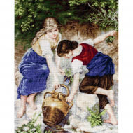 Набор для вышивания LUCA-S арт. B564 У фонтана 34х44 см