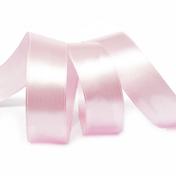 Лента атласная 20мм цв.3057 хол.розовый IDEAL уп.27,4 м