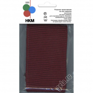 23870_Резинка трикотажная (подвяз) HKM, цвет темно-бордовый