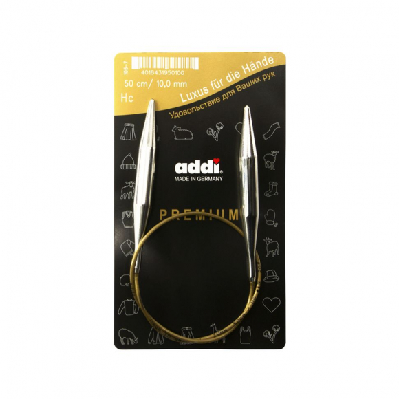 98400_Спицы, круговые, супергладкие, addiClassic №10, 50 см 98400_Спицы, круговые, супергладкие, addiClassic №10, 50 см