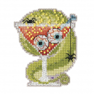 Набор для вышивания MILL HILL Мартини с яблочком 6х8 см