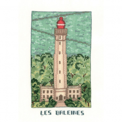 163943_Набор для вышивания:"PHARE LES BALEINES" (Маяк Бален)