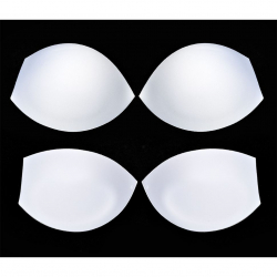 Чашечки корсетные CC-62 с эффектом push-up р.85 цв. белый уп.10 пар