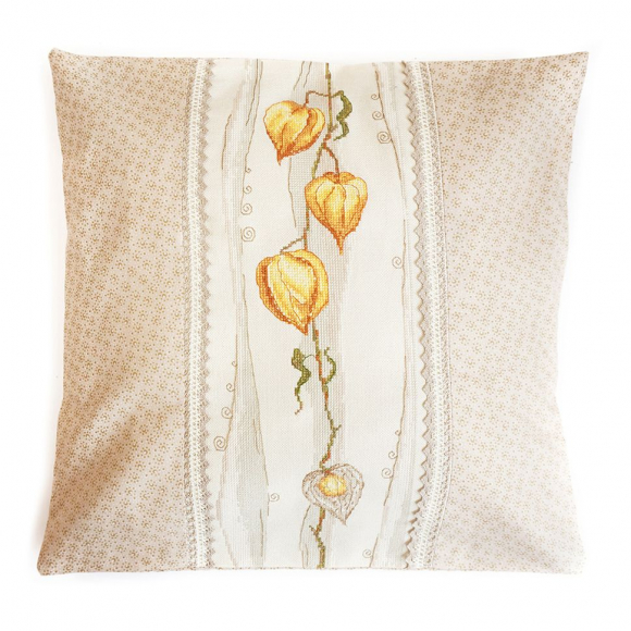 Набор для вышивания МАРЬЯ ИСКУСНИЦА арт.14.001.03 Наволочка Физалис 40х40 см