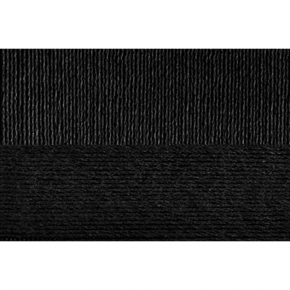 Пряжа для вязания ПЕХ Вискоза натуральная (100% вискоза) 5х100г/400м цв.002 черный