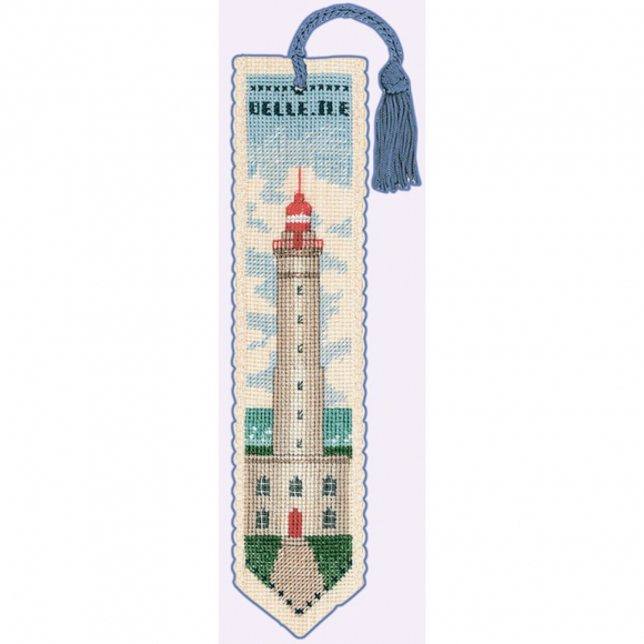 Набор для вышивания Le Bonheur des Dames арт.4520 Закладка Belle (Маяк Бель Иль) 5х20 см