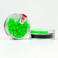 73734_Бусины стеклянные неоновые