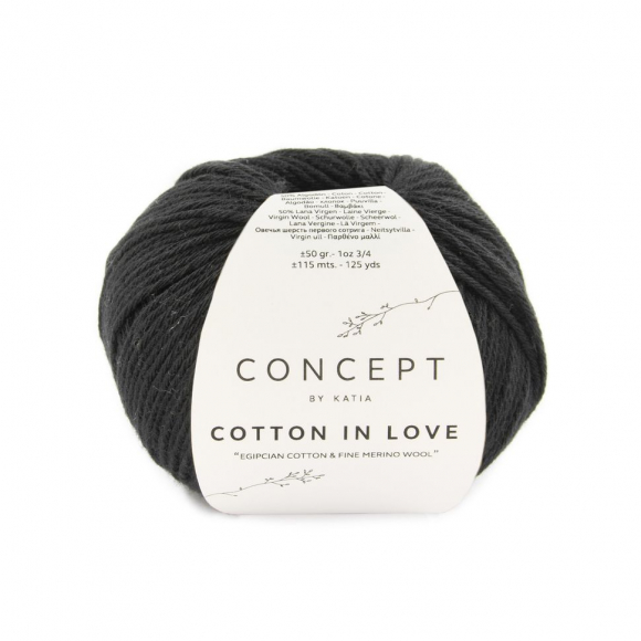 175909_Пряжа Cotton in Love, 50% хлопок, 50% мериносовая шерсть, 50 г, 115 м