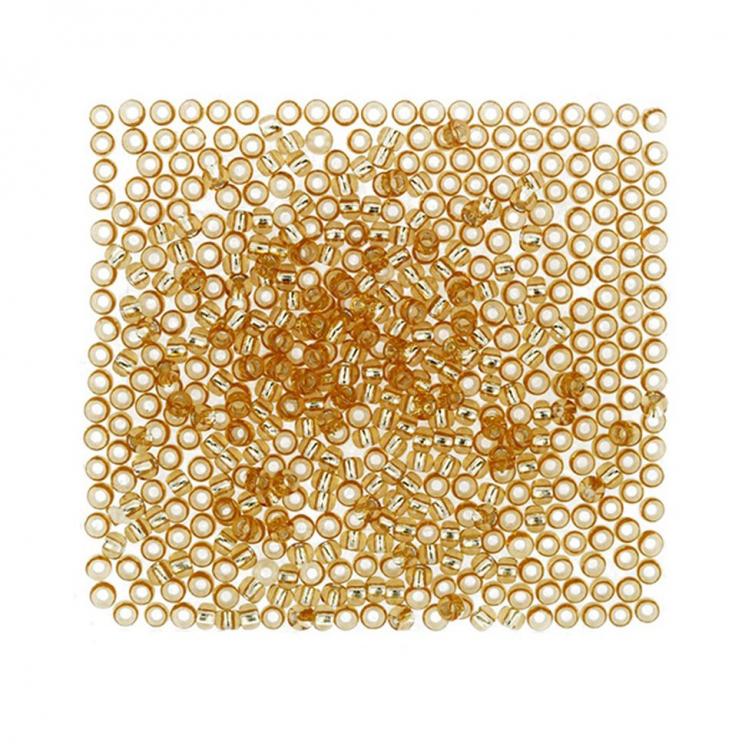 Бисер Япония "TOHO" 11/0  круглый 2  2.2 мм 5 х 5 г №0022B золотистый