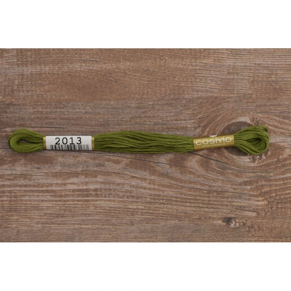 Мулине COSMO однотонный цвет 2013